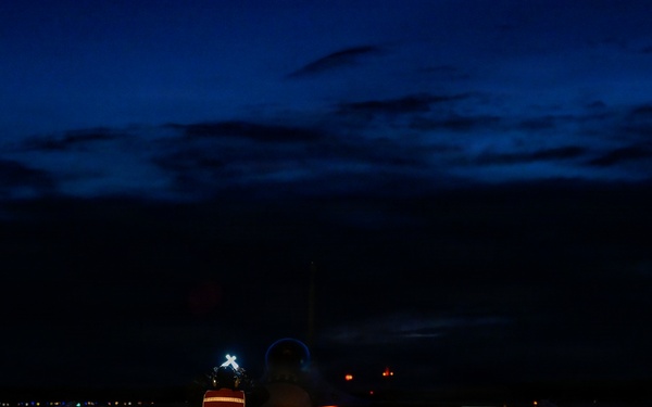 Minnesota Air National Guard conducts night flying operations