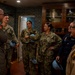 USS Carl Vinson (CVN 70) commanding officer meets with sailors