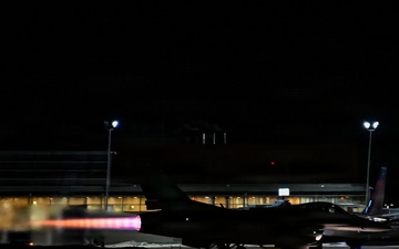 Minnesota Air National Guard conducts night flying operations