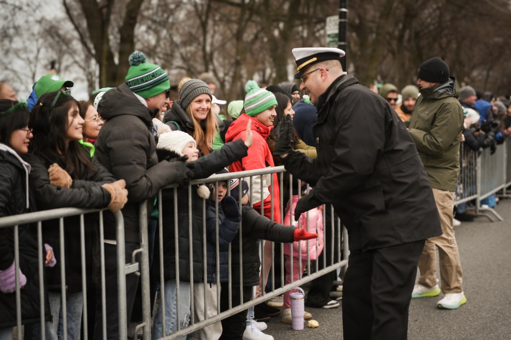 Navy Band Great Lakes Performs at Chicago’s 71st Annual St. Patrick’s Day Parade