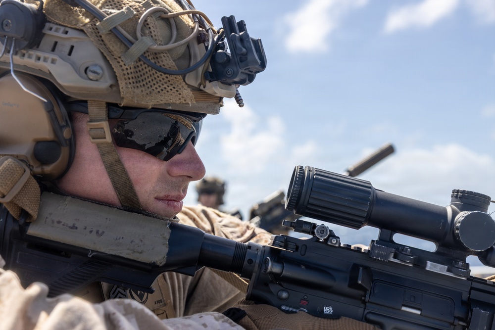 22nd MEU(SOC) | India Company Deck Shoot Aboard USS Fort Lauderdale