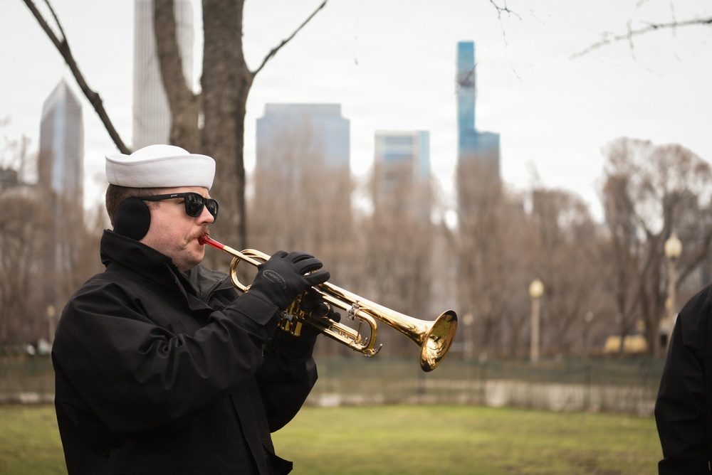 Navy Band Great Lakes Performs at Chicago’s 71st Annual St. Patrick’s Day Parade