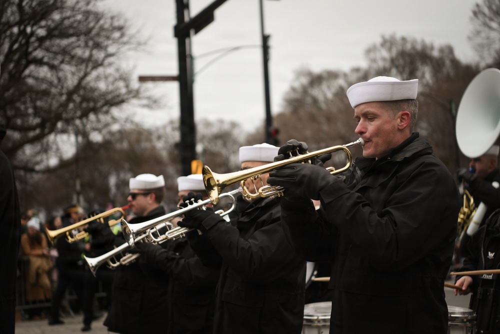 Navy Band Great Lakes Performs at Chicago’s 71st Annual St. Patrick’s Day Parade