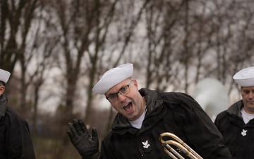 Navy Band Great Lakes Performs at Chicago’s Annual St. Patrick’s Day Parade