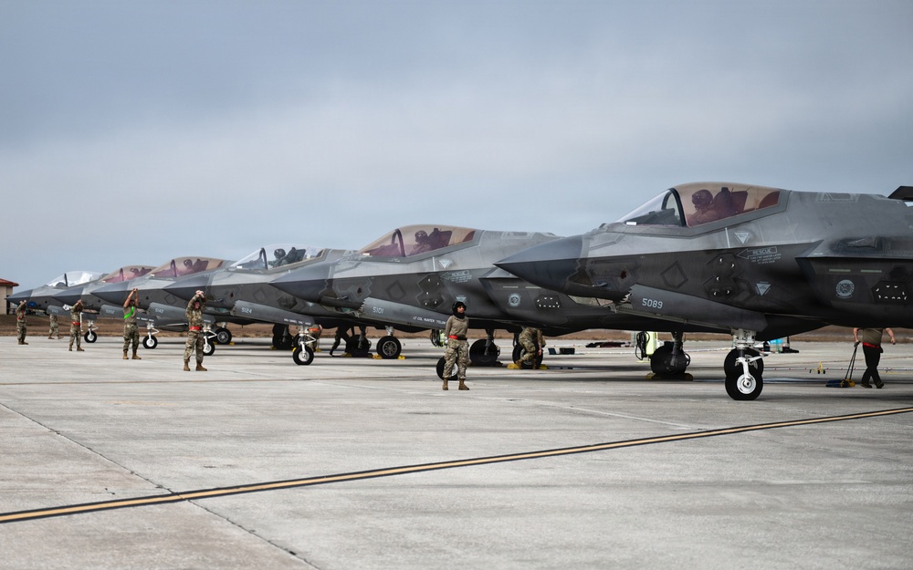 F-35As Exercise readiness capabilities in war and peace times