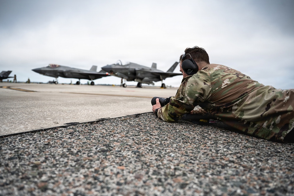 F-35As Exercise readiness capabilities in war and peace times