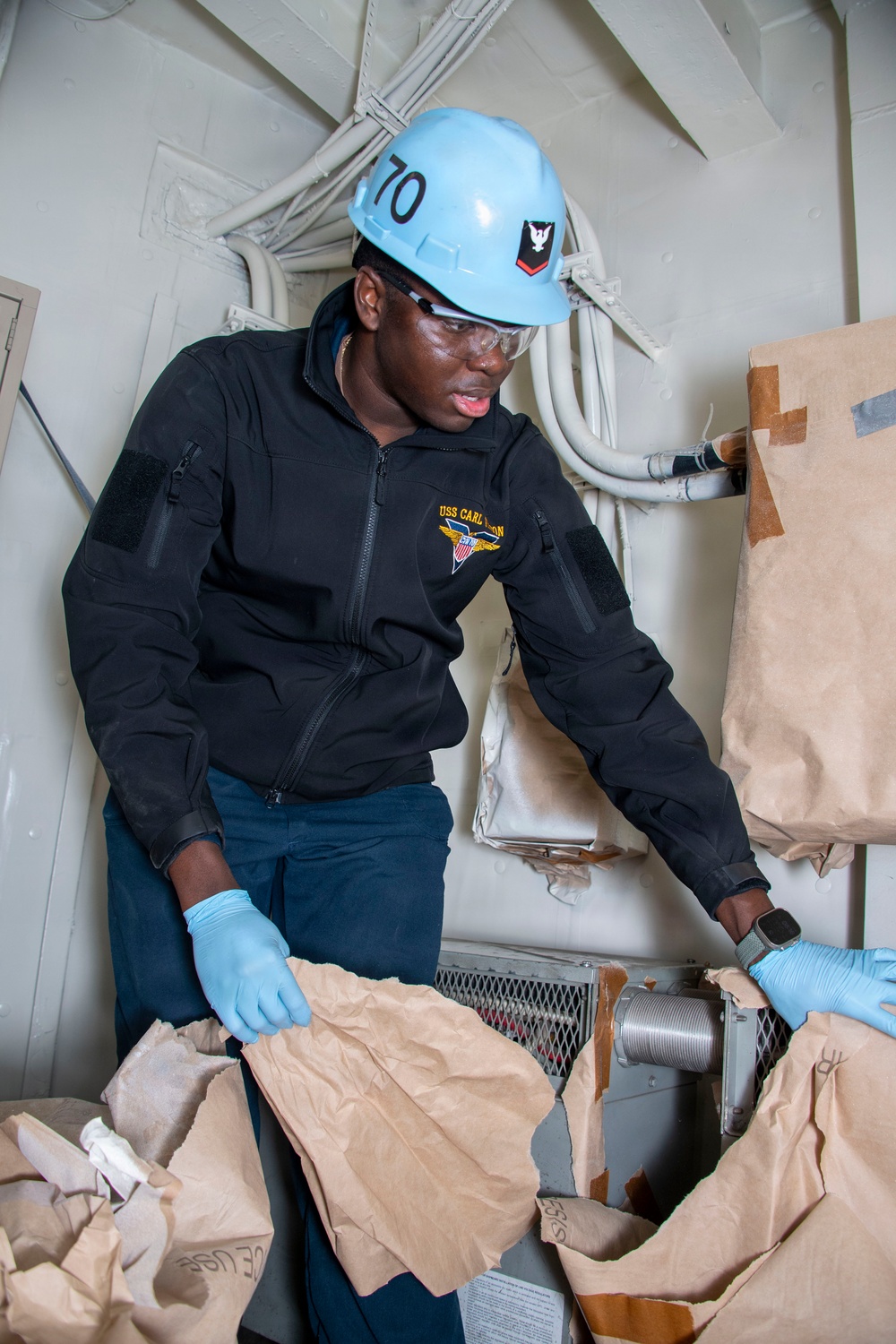 USS Carl Vinson (CVN70) conducts routine operations