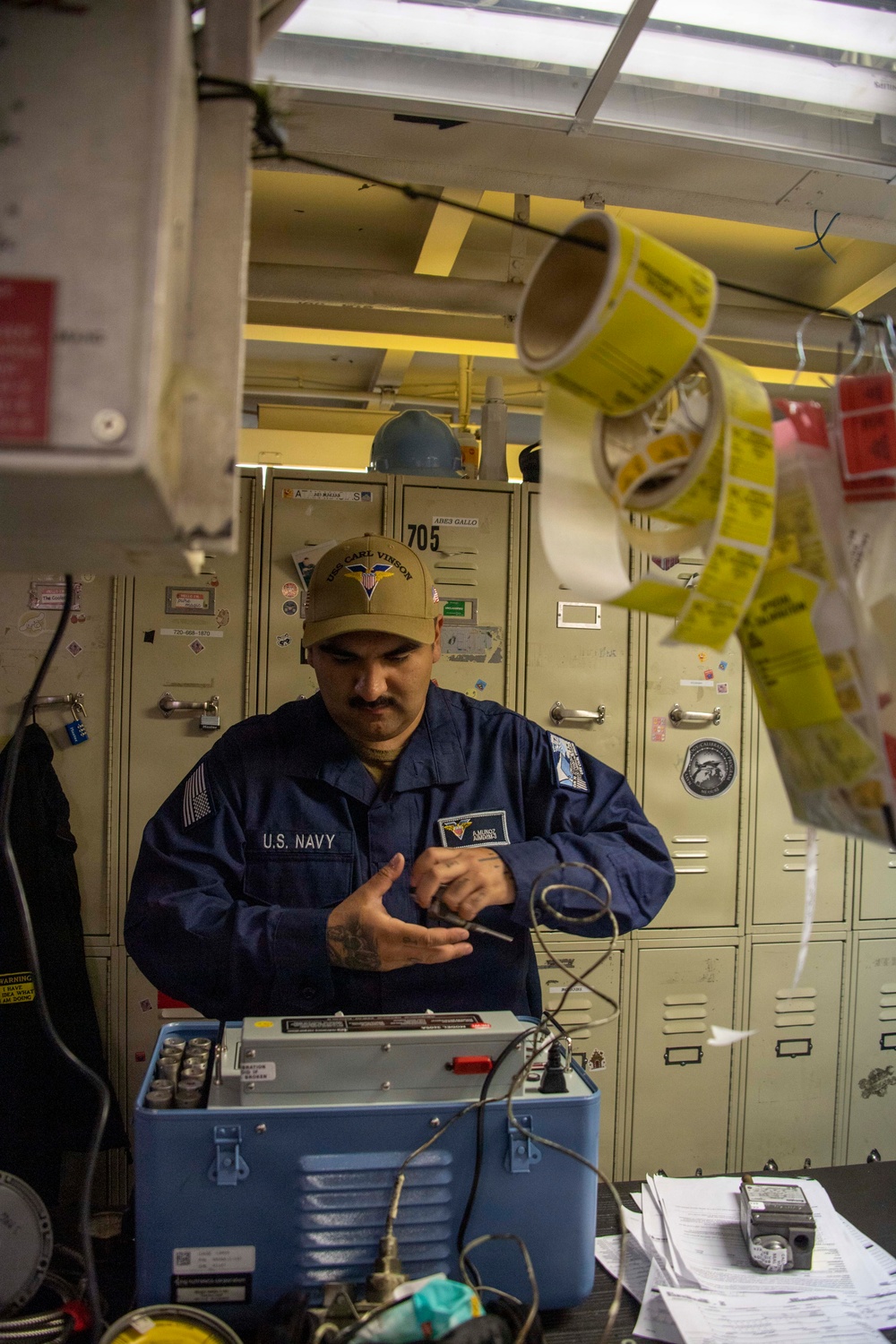 USS Carl Vinson (CVN70) conducts routine operations