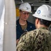 USS America (LHA 6) Hosts Amphibious Squadron 5 Commander