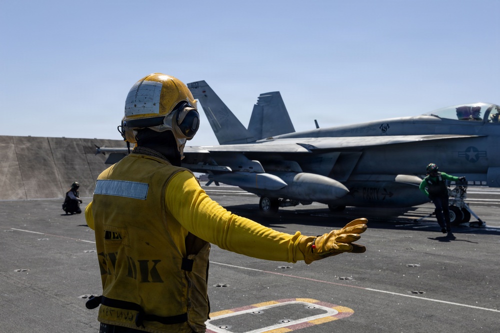 USS Gerald R. Ford (CVN 78) supports Operation Epic Fury