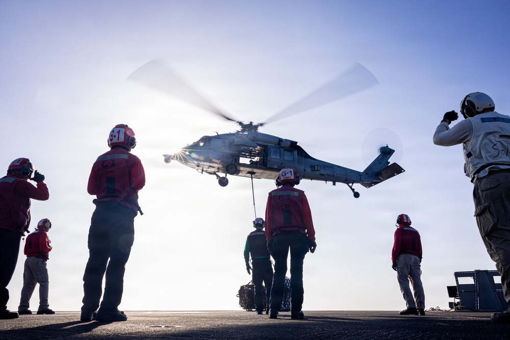 USS Gerald R. Ford (CVN 78) supports Operation Epic Fury