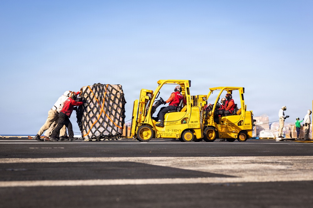 USS Gerald R. Ford (CVN 78) supports Operation Epic Fury