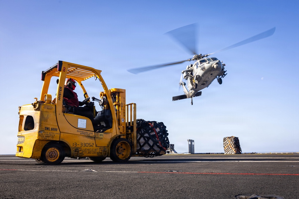 USS Gerald R. Ford (CVN 78) supports Operation Epic Fury