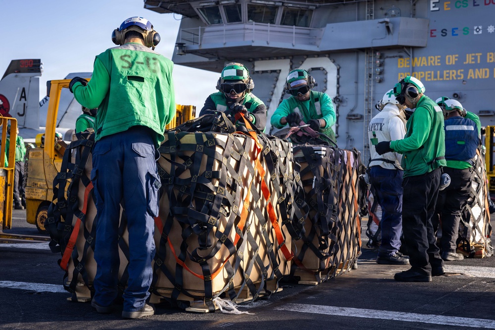 USS Gerald R. Ford (CVN 78) supports Operation Epic Fury