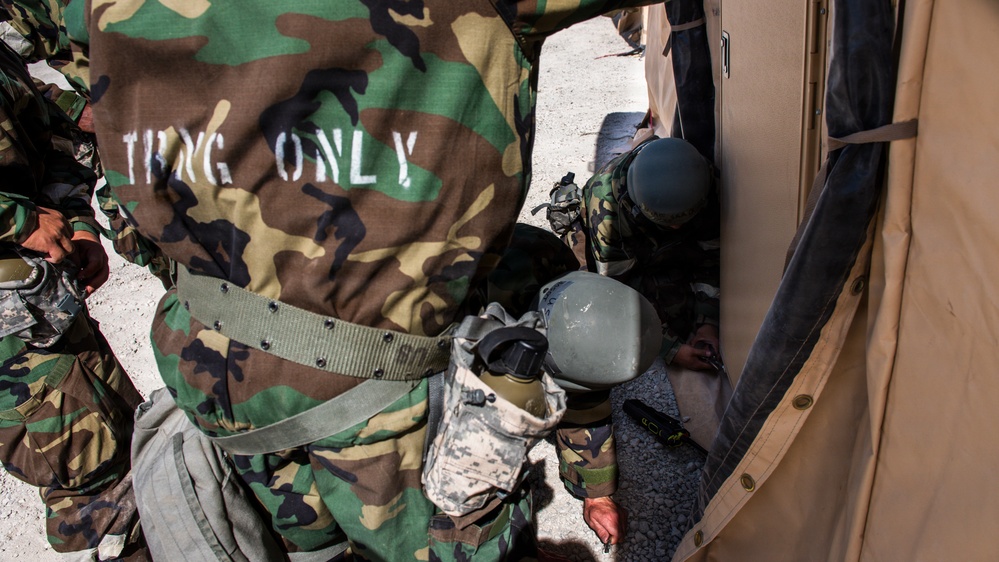 163d Civil Engineer Squadron repairs assets during exercise