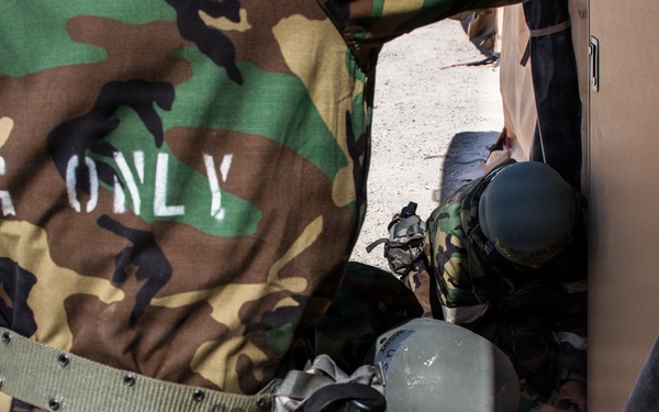 163d Civil Engineer Squadron repairs assets during exercise