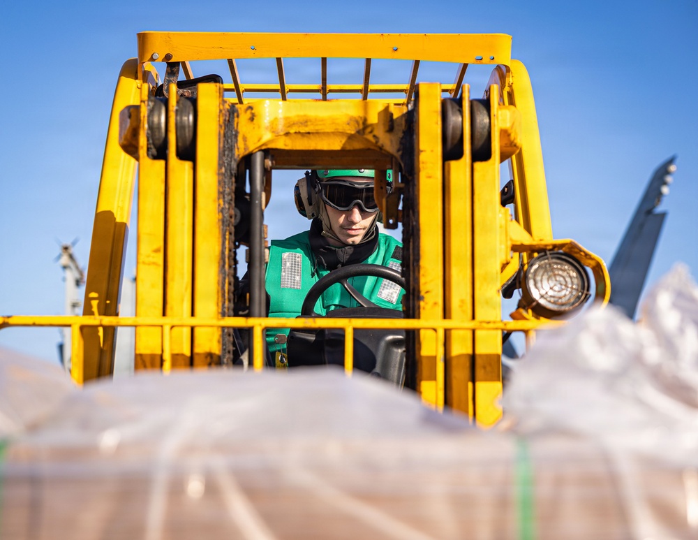 USS Gerald R. Ford (CVN 78) supports Operation Epic Fury