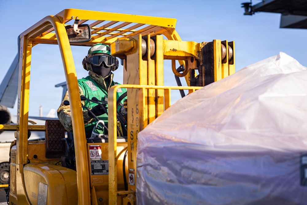 USS Gerald R. Ford (CVN 78) supports Operation Epic Fury