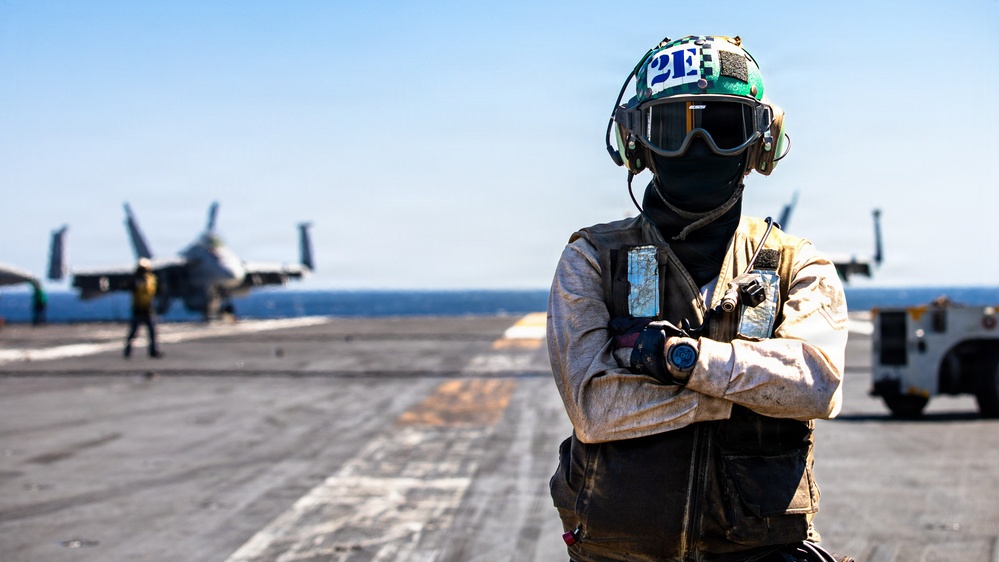 USS Gerald R. Ford (CVN 78) supports Operation Epic Fury