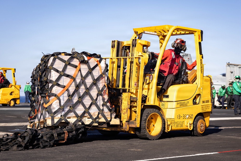 USS Gerald R. Ford (CVN 78) supports Operation Epic Fury