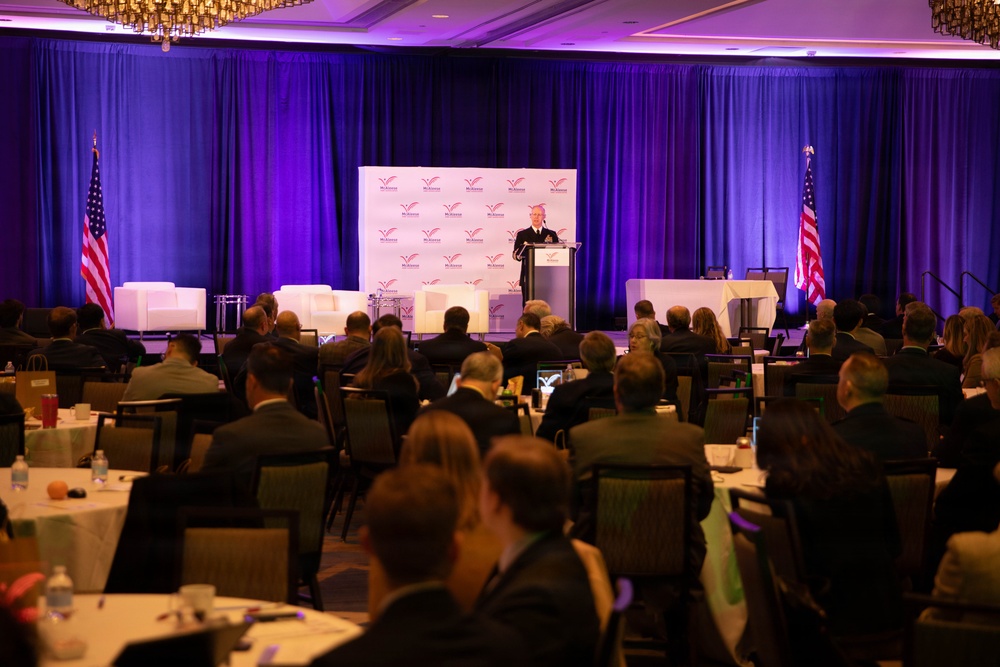 CNO delivers remarks at McAleese FY27 Defense Programs Conference