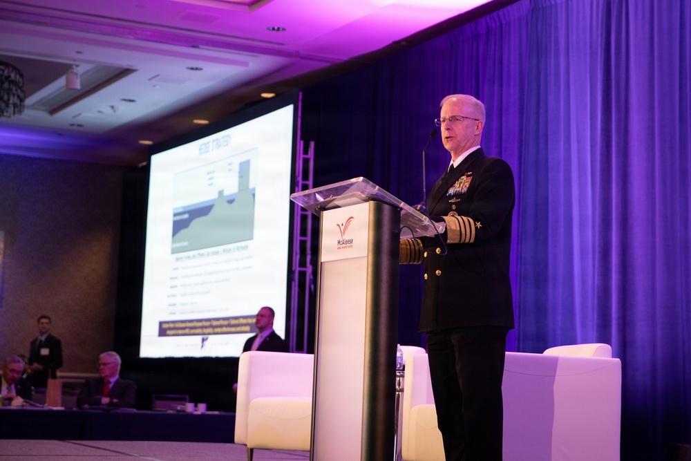 CNO delivers remarks at McAleese FY27 Defense Programs Conference