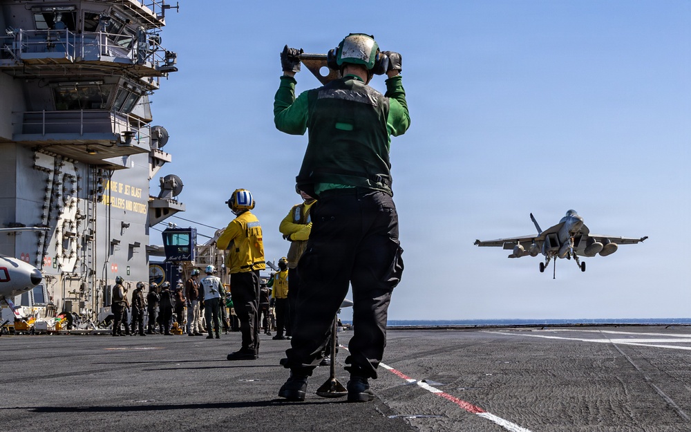 USS Gerald R. Ford (CVN 78) Supports Operation Epic Fury