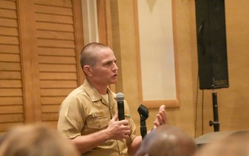 NCTF-RH speaks at the Society of American Military Engineers Honolulu Post luncheon