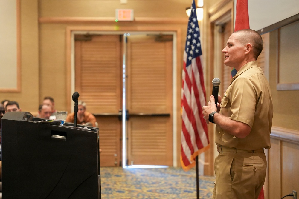 NCTF-RH speaks at the Society of American Military Engineers Honolulu Post luncheon