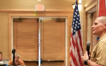 NCTF-RH speaks at the Society of American Military Engineers Honolulu Post luncheon