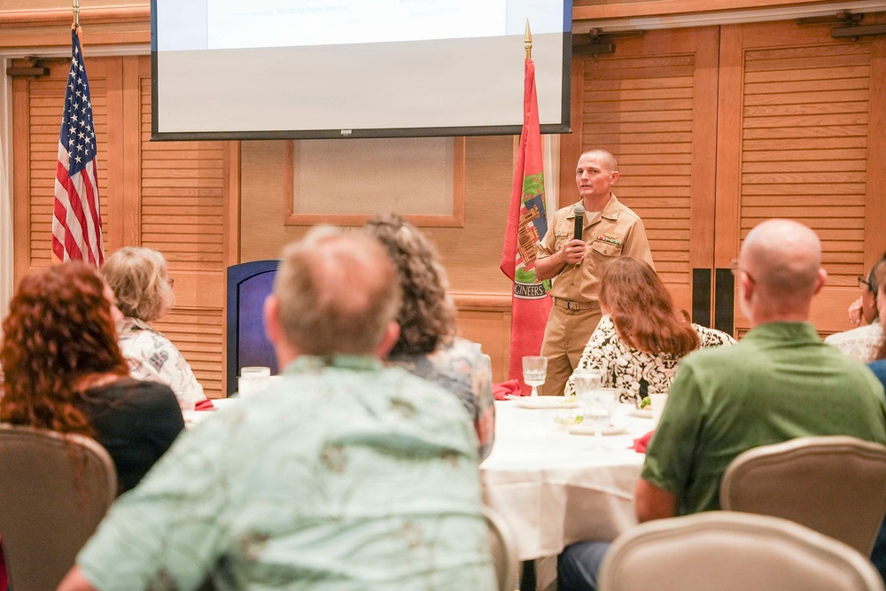NCTF-RH speaks at the Society of American Military Engineers Honolulu Post luncheon
