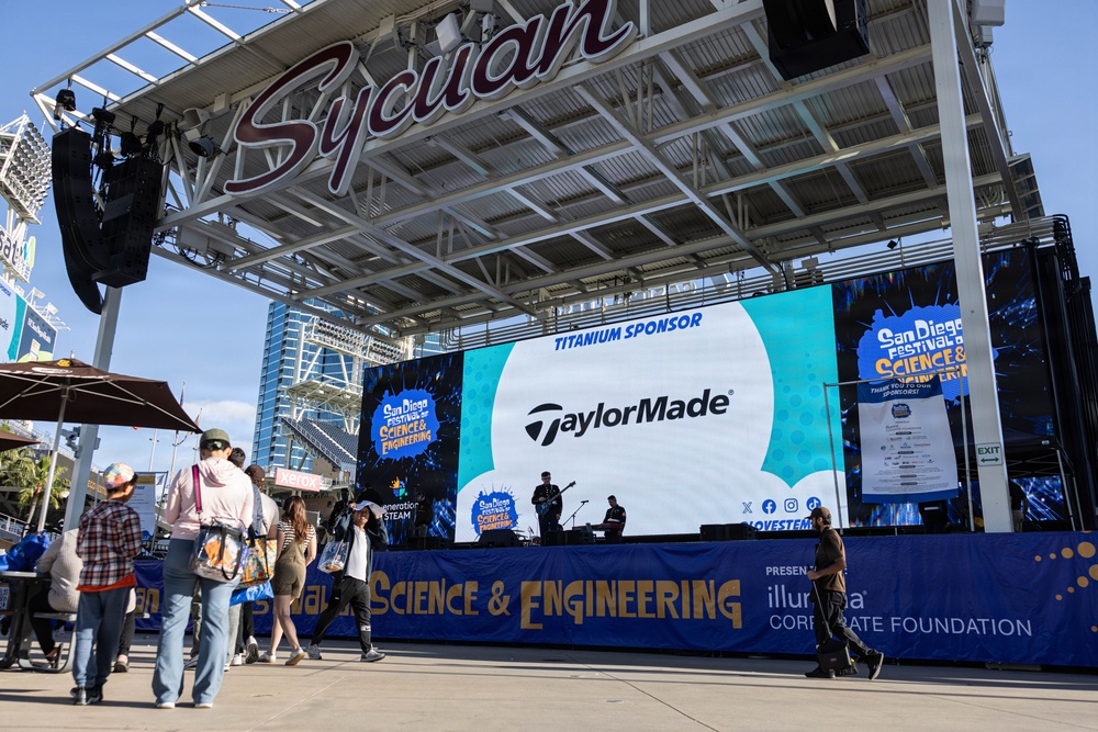 Marine Band San Diego Performs for San Diego Festival of Science and Engineering