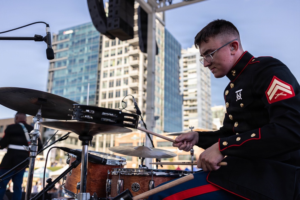 Marine Band San Diego Performs for San Diego Festival of Science and Engineering