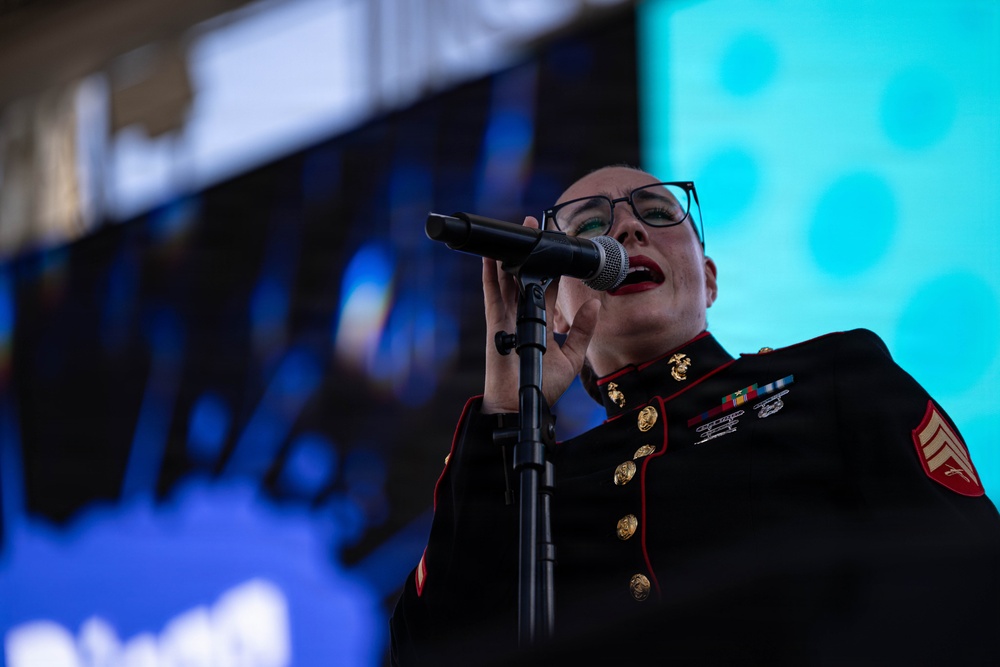 Marine Band San Diego Performs for San Diego Festival of Science and Engineering
