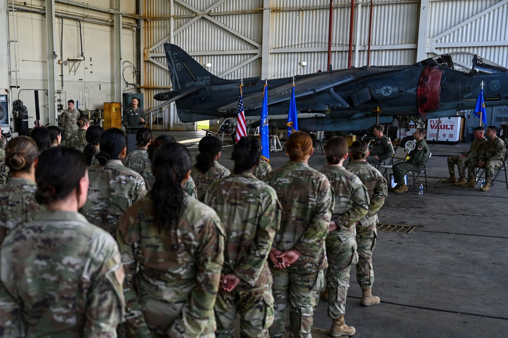346th AEW’s first Change of Command