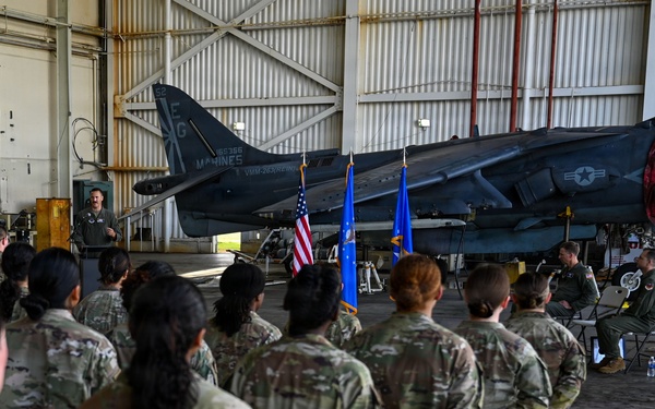 346th AEW’s first Change of Command
