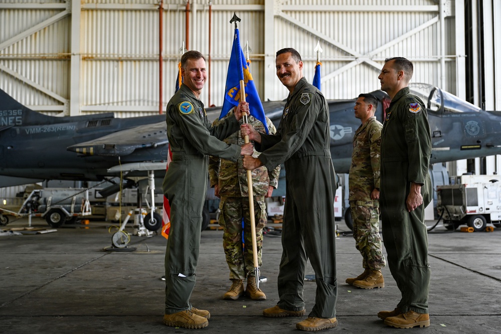 346th AEW’s first Change of Command