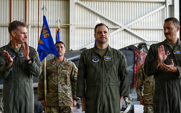 346th AEW’s first Change of Command