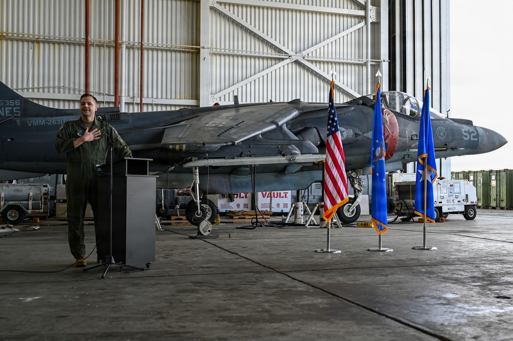 346th AEW’s first Change of Command