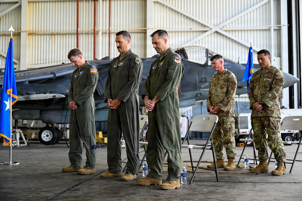 346th AEW’s first Change of Command