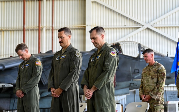 346th AEW’s first Change of Command