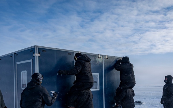 Underwater Construction Technicians at Operation Ice Camp 2026