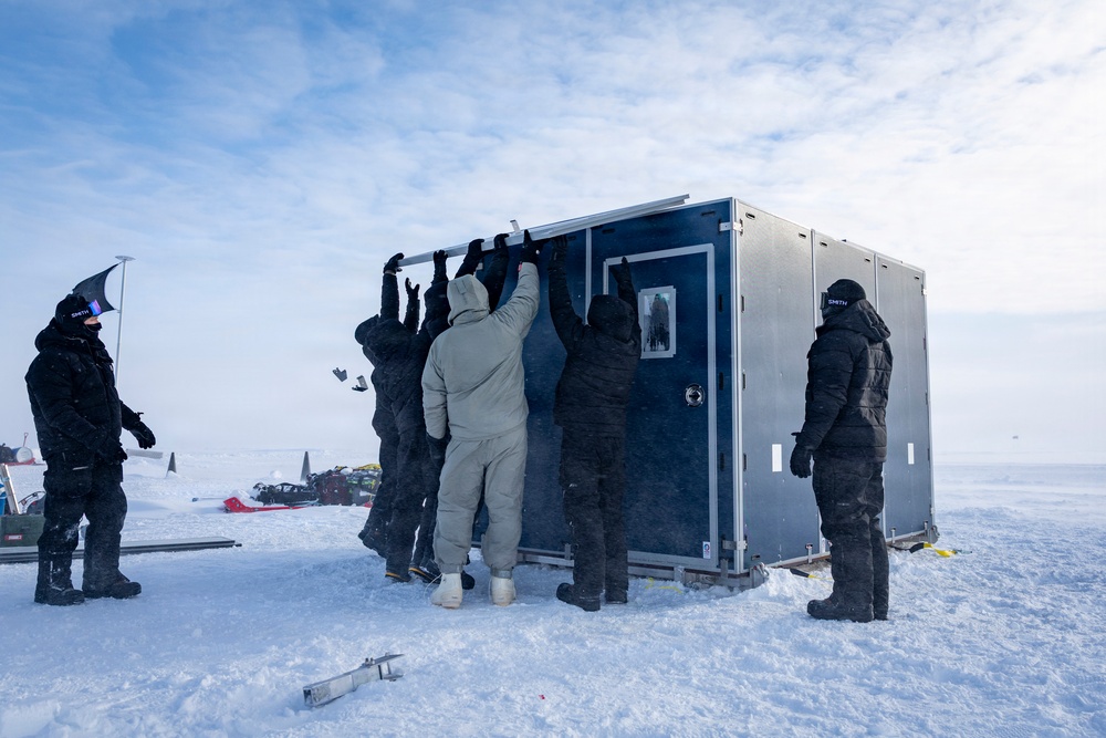 Underwater Construction Technicians at Operation Ice Camp 2026