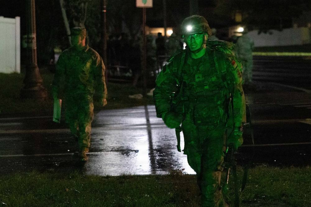 8th Theater Sustainment Command E3B Ruck and pinning