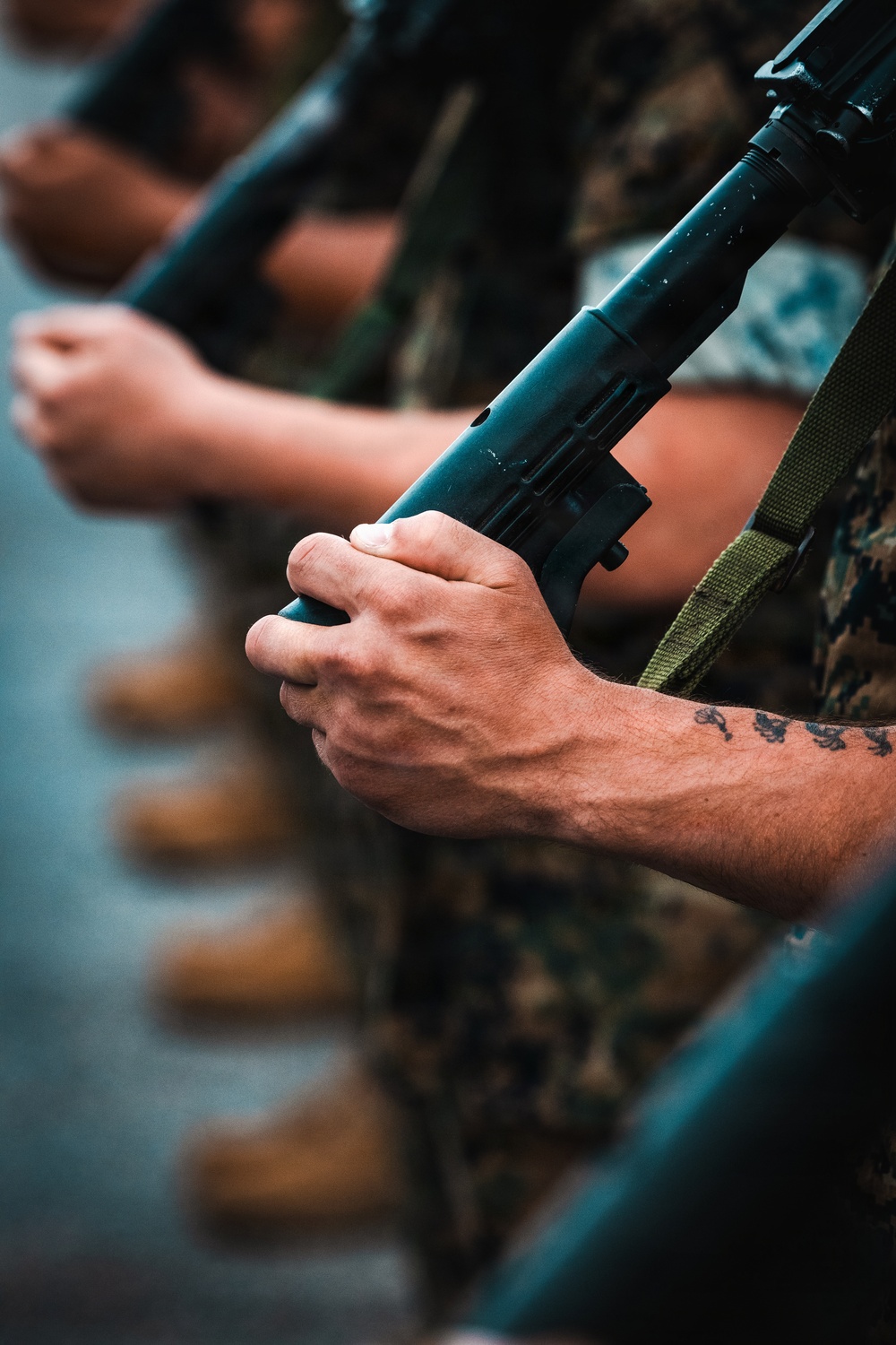 Charlie Company Initial Drill