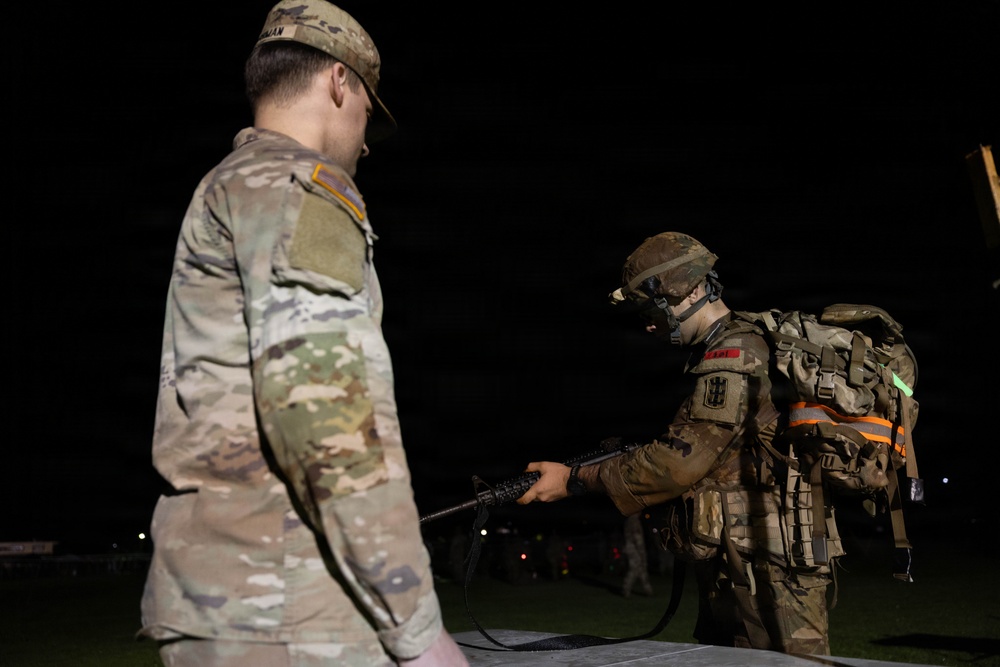 8th Theater Sustainment Command E3B Ruck and pinning