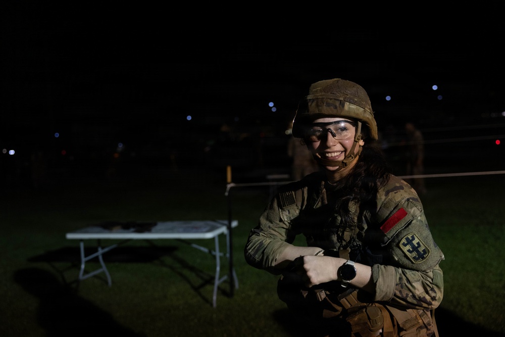 8th Theater Sustainment Command E3B Ruck and pinning