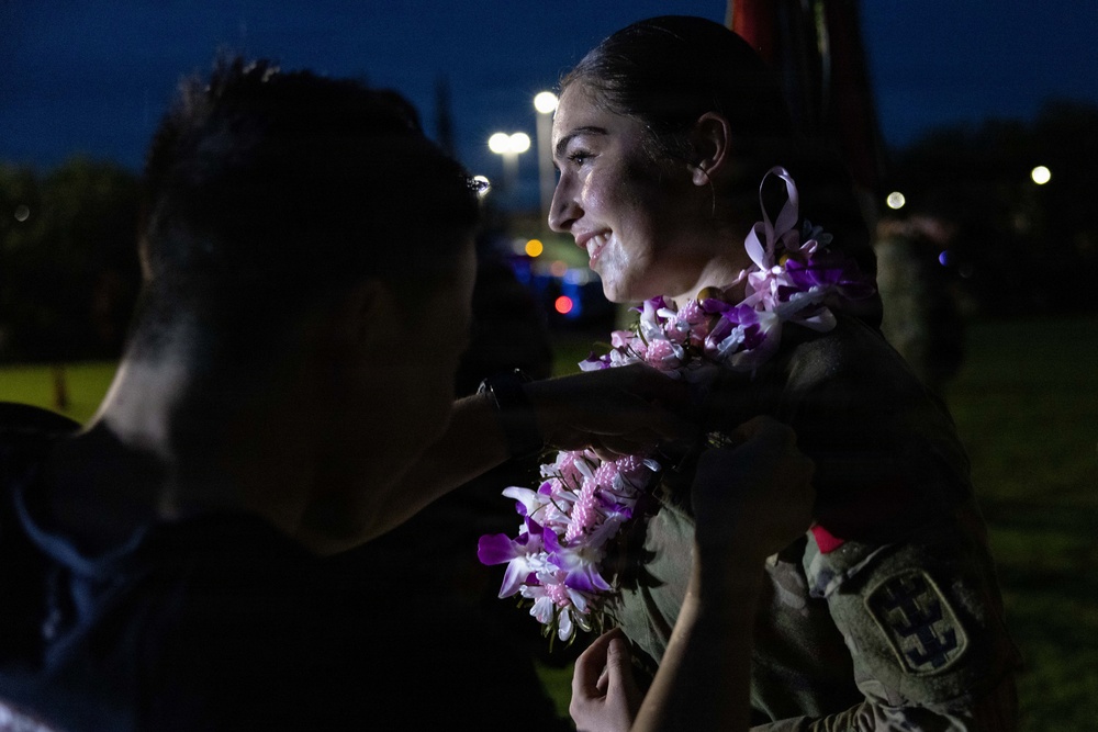 8th Theater Sustainment Command E3B Ruck and pinning