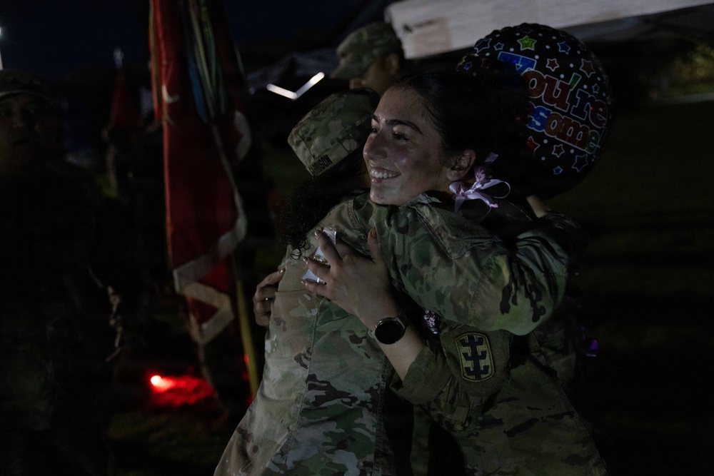 8th Theater Sustainment Command E3B Ruck and pinning