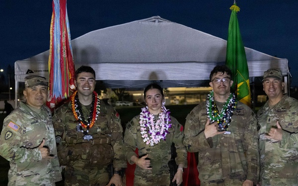 8th Theater Sustainment Command E3B Ruck and pinning